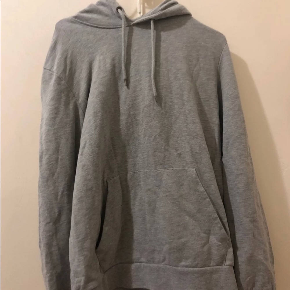 TOPMAN GREY HOODIE